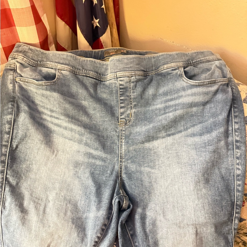 Torrid Light Blue Denim Jeggings